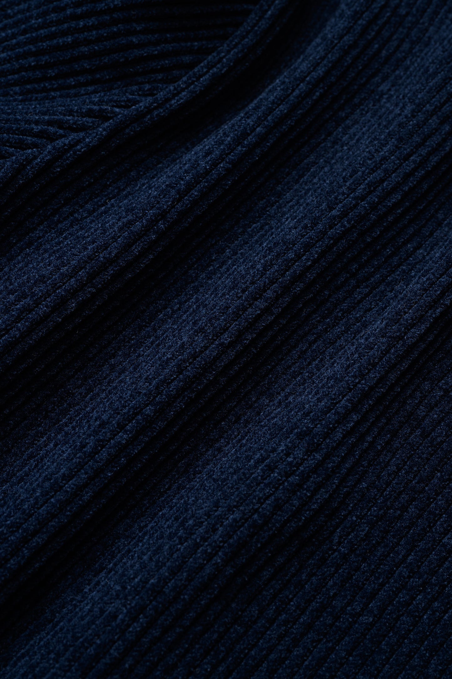 Velor touch bell cardigan(Navy)