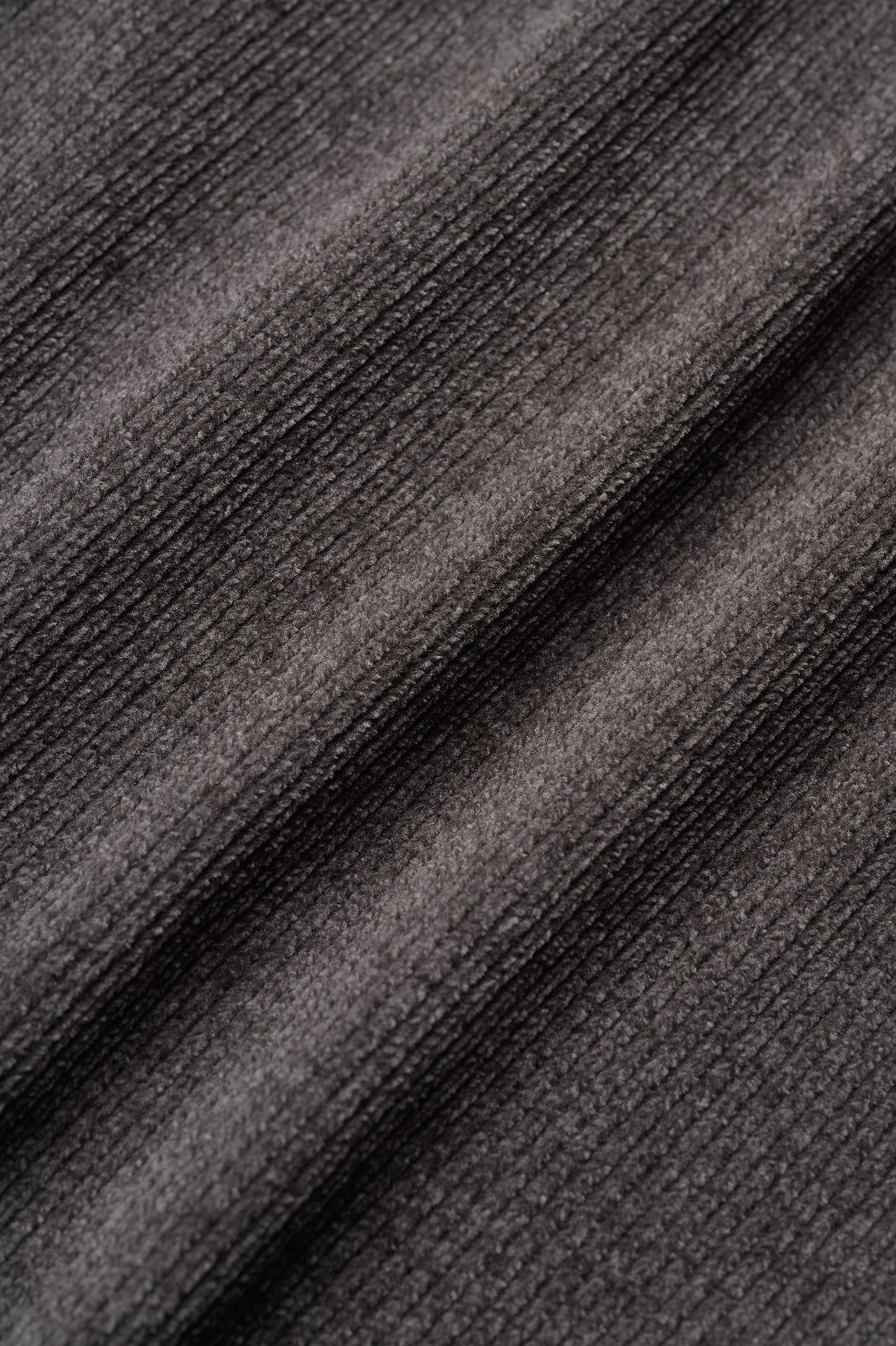 Velor touch knit dress(Gray)