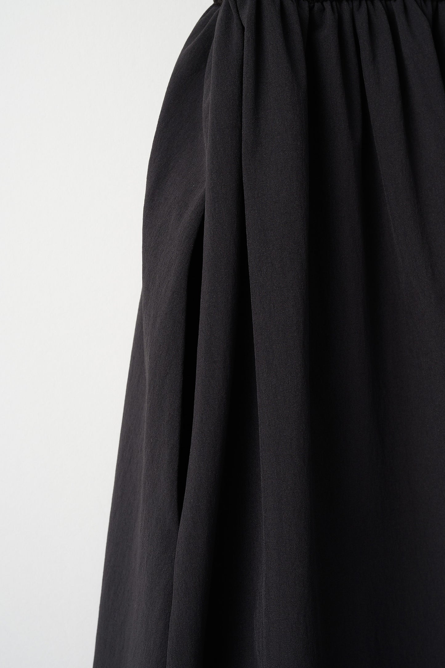 Velor touch knit dress(Black)