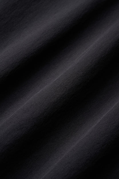 Velor touch knit dress(Black)