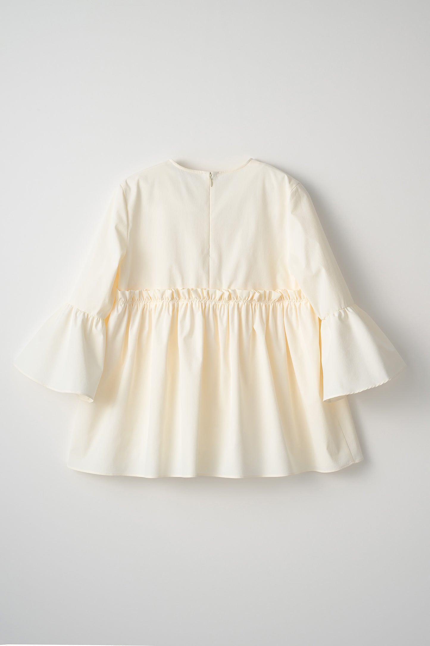 Frills over tops(Ivory)