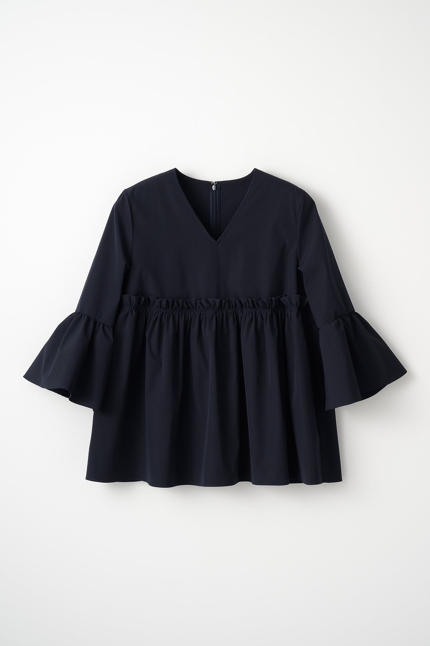 Frills over tops(Navy)