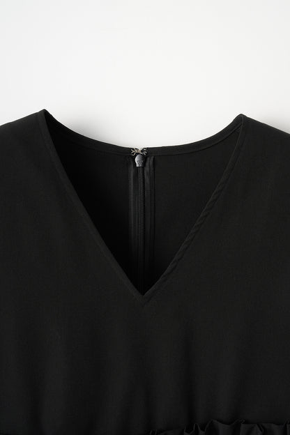 Frills over tops(Black)