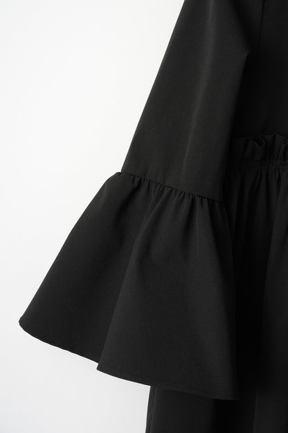 Frills over tops(Black)