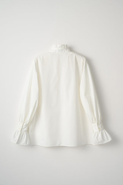 French chic blouse(White)