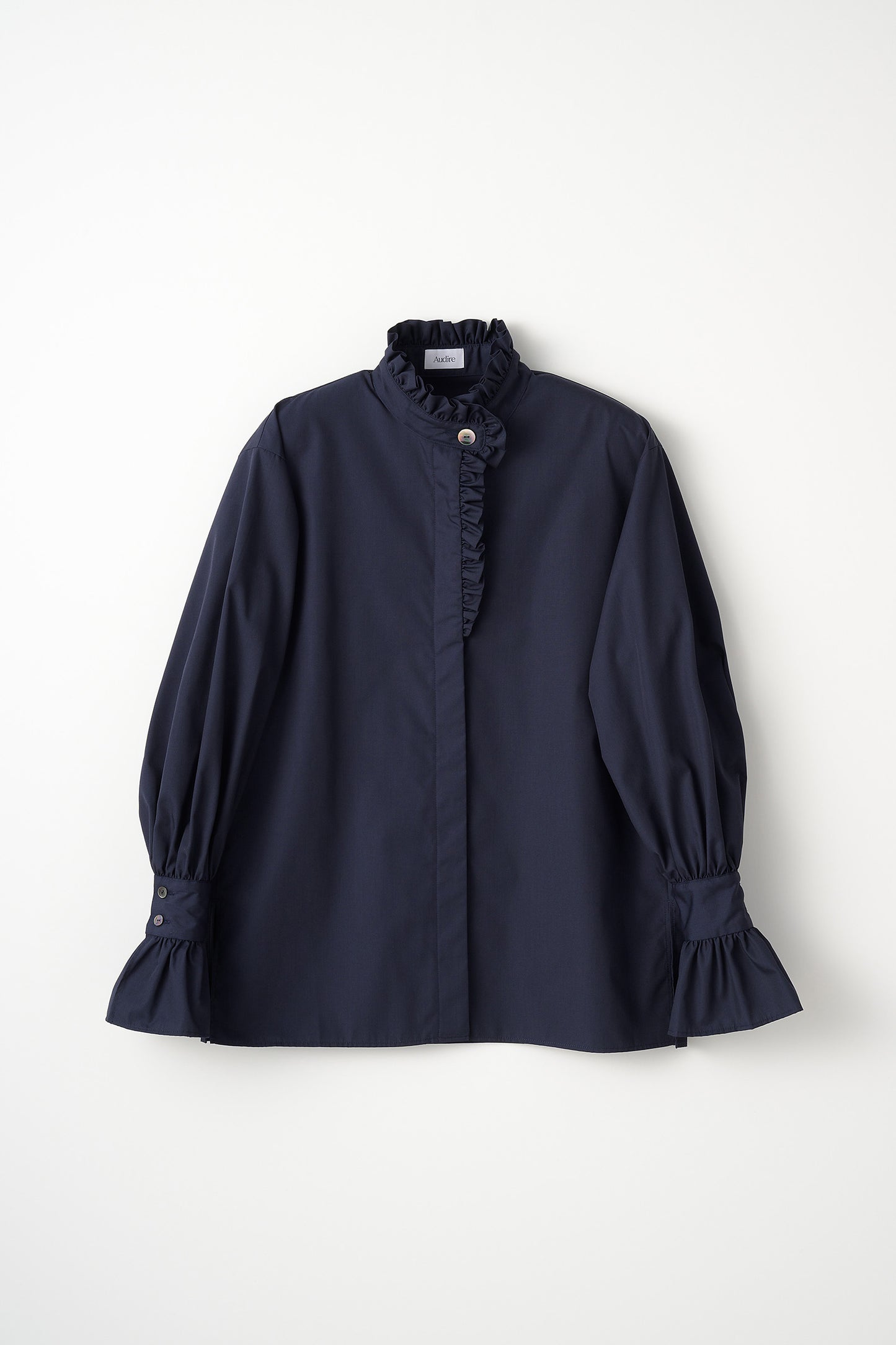 French chic blouse(Navy)