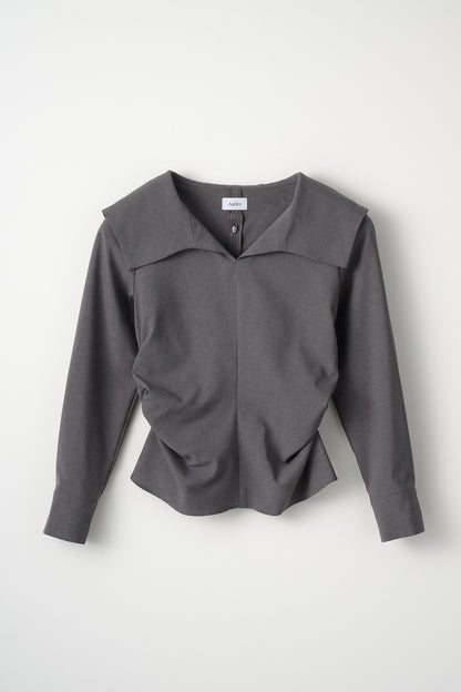 Shoreline blouse(Gray)