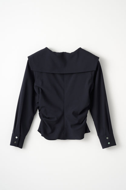 Shoreline blouse(Navy)