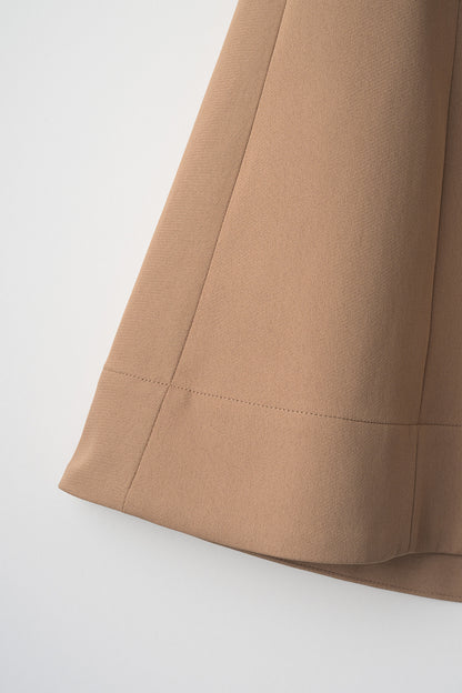 Frame layeard vest(Camel)