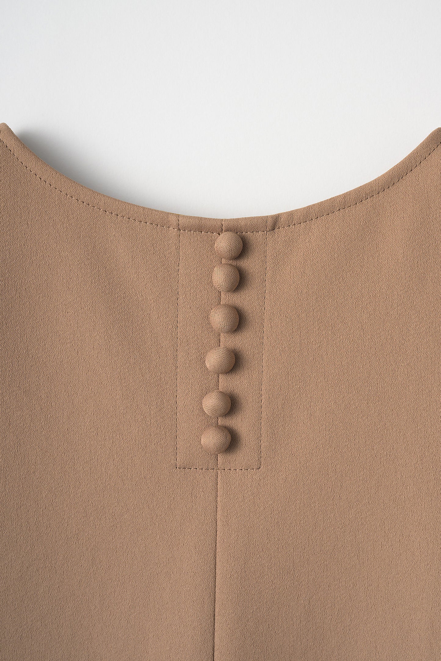 Frame layeard vest(Camel)