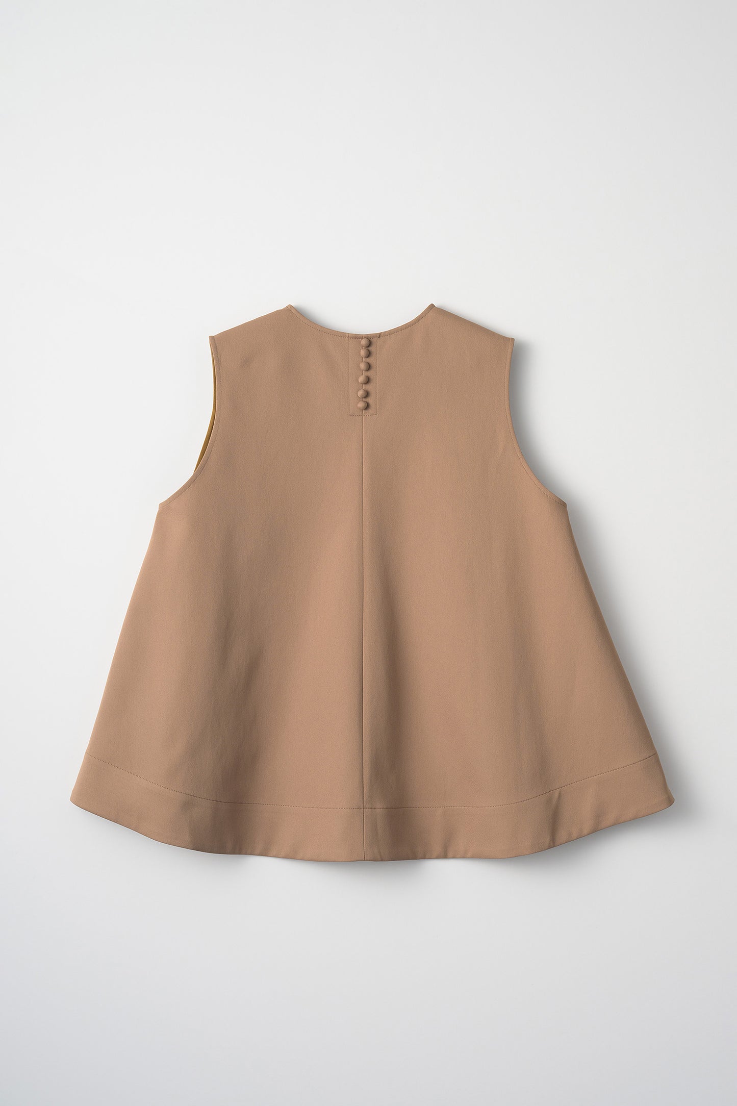 Frame layeard vest(Camel)