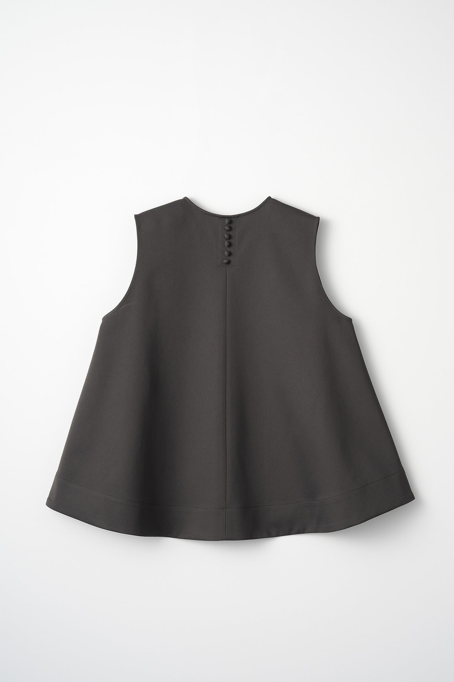 Frame layeard vest(Charcoal)