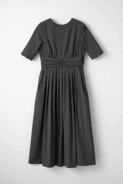 KushuKushu tack dress(Charcoal)