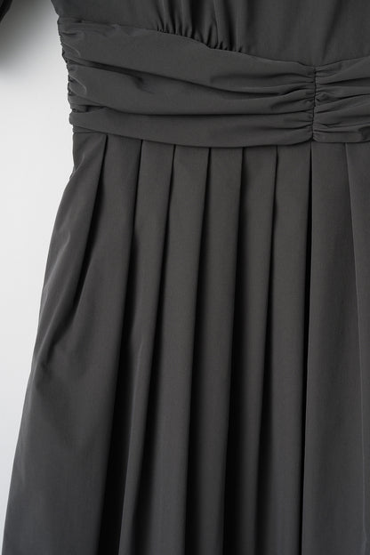 KushuKushu tack dress(Charcoal)