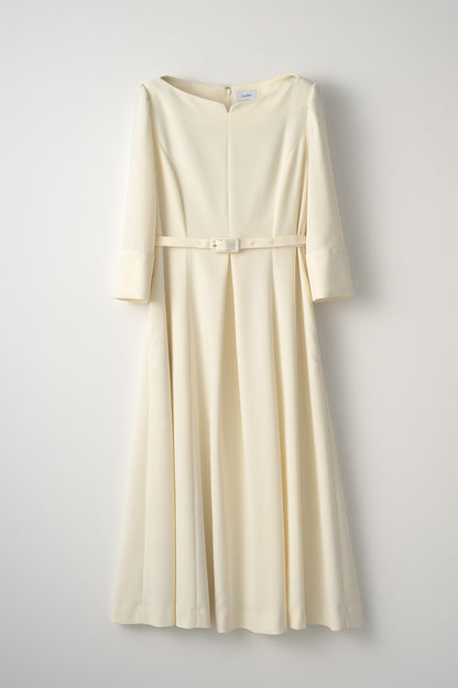 Charlotte flare dress(Ivory)