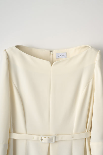 Charlotte flare dress(Ivory)