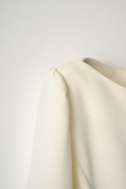 Charlotte flare dress(Ivory)