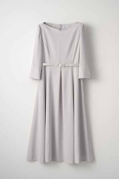 Charlotte flare dress(Pale gray)