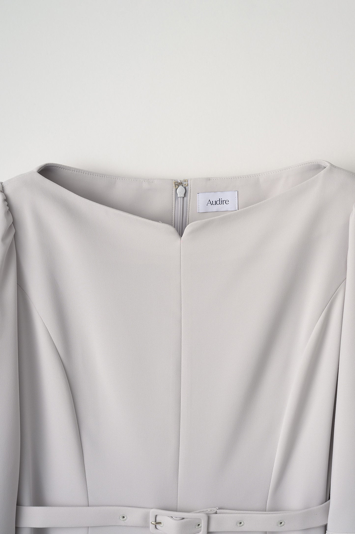 Charlotte flare dress(Pale gray)