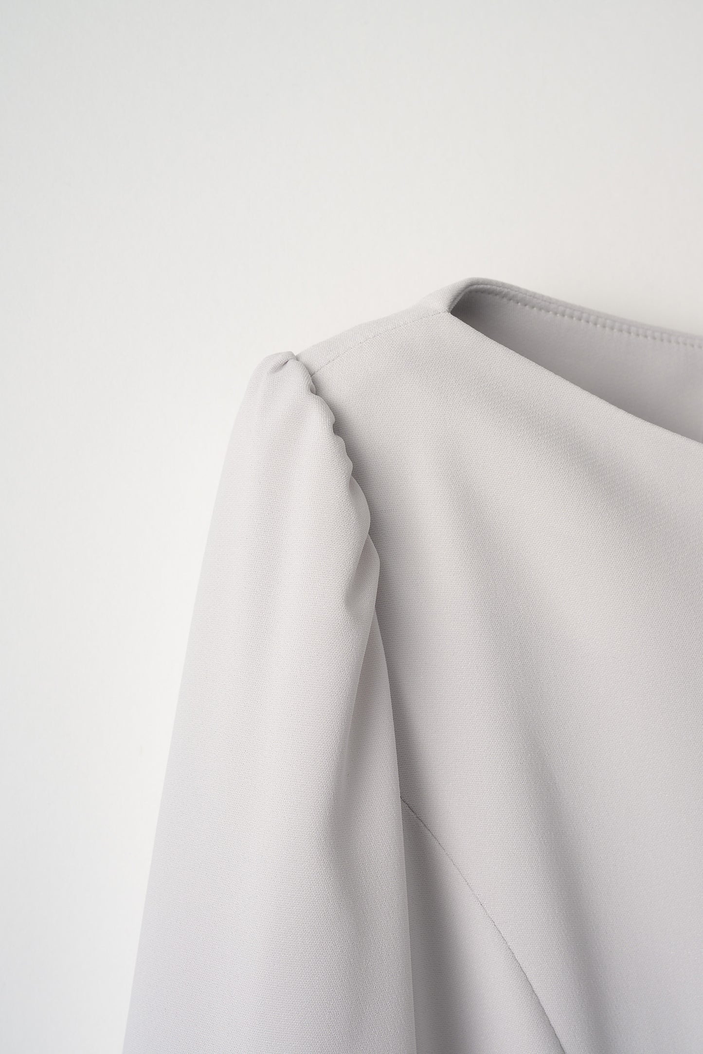 Charlotte flare dress(Pale gray)