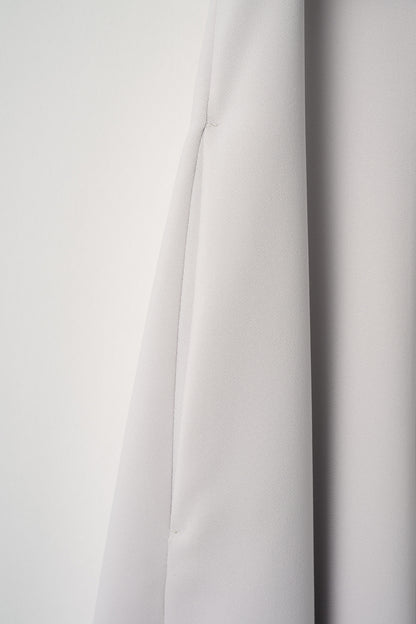 Charlotte flare dress(Pale gray)