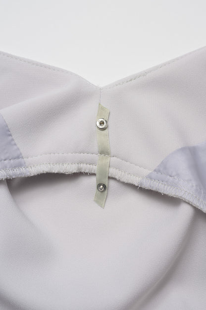 Charlotte flare dress(Pale gray)