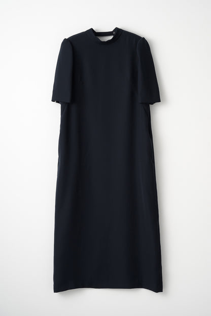 3pattern ribbon dress(Navy)