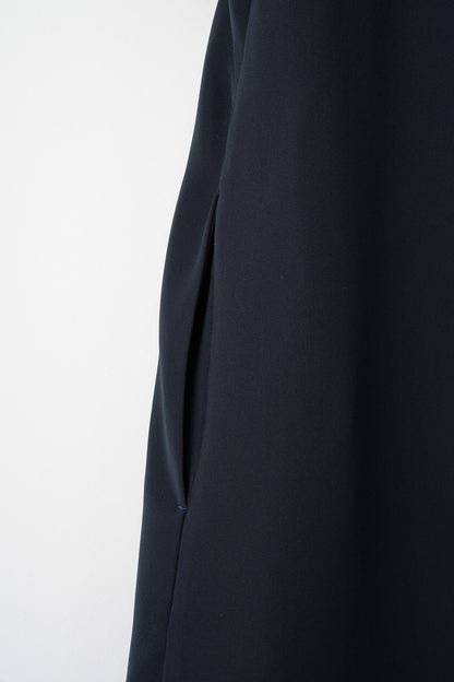 3pattern ribbon dress(Navy)