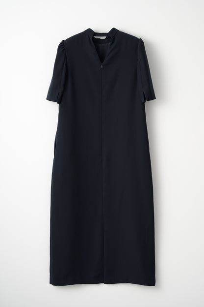 3pattern ribbon dress(Navy)