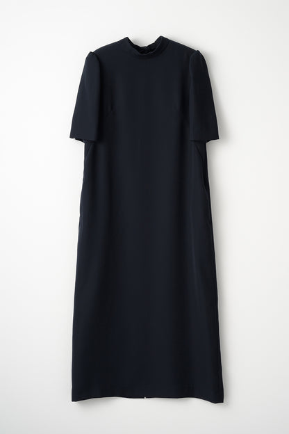 3pattern ribbon dress(Navy)