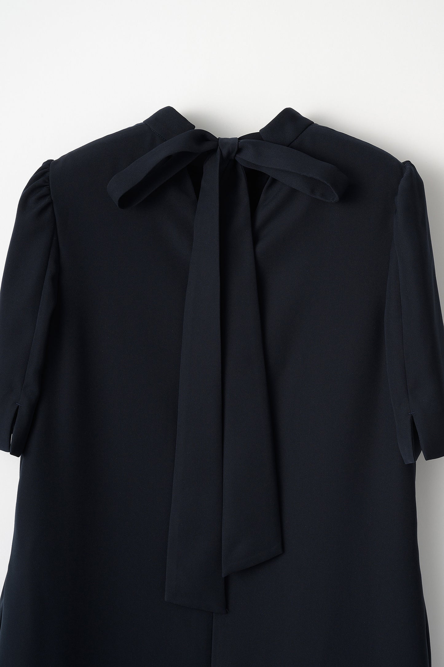 3pattern ribbon dress(Navy)