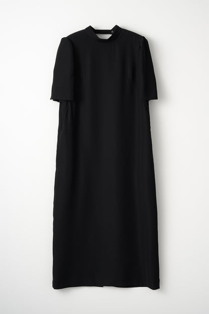 3pattern ribbon dress(Black)