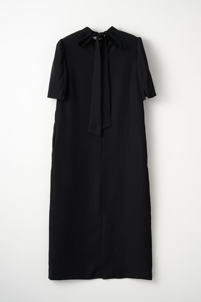 3pattern ribbon dress(Black)