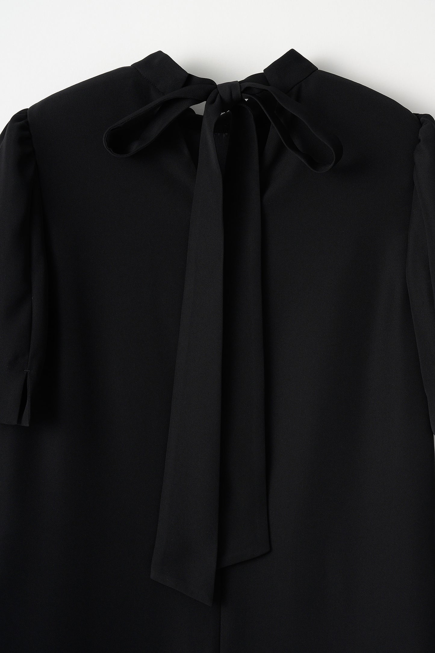 3pattern ribbon dress(Black)