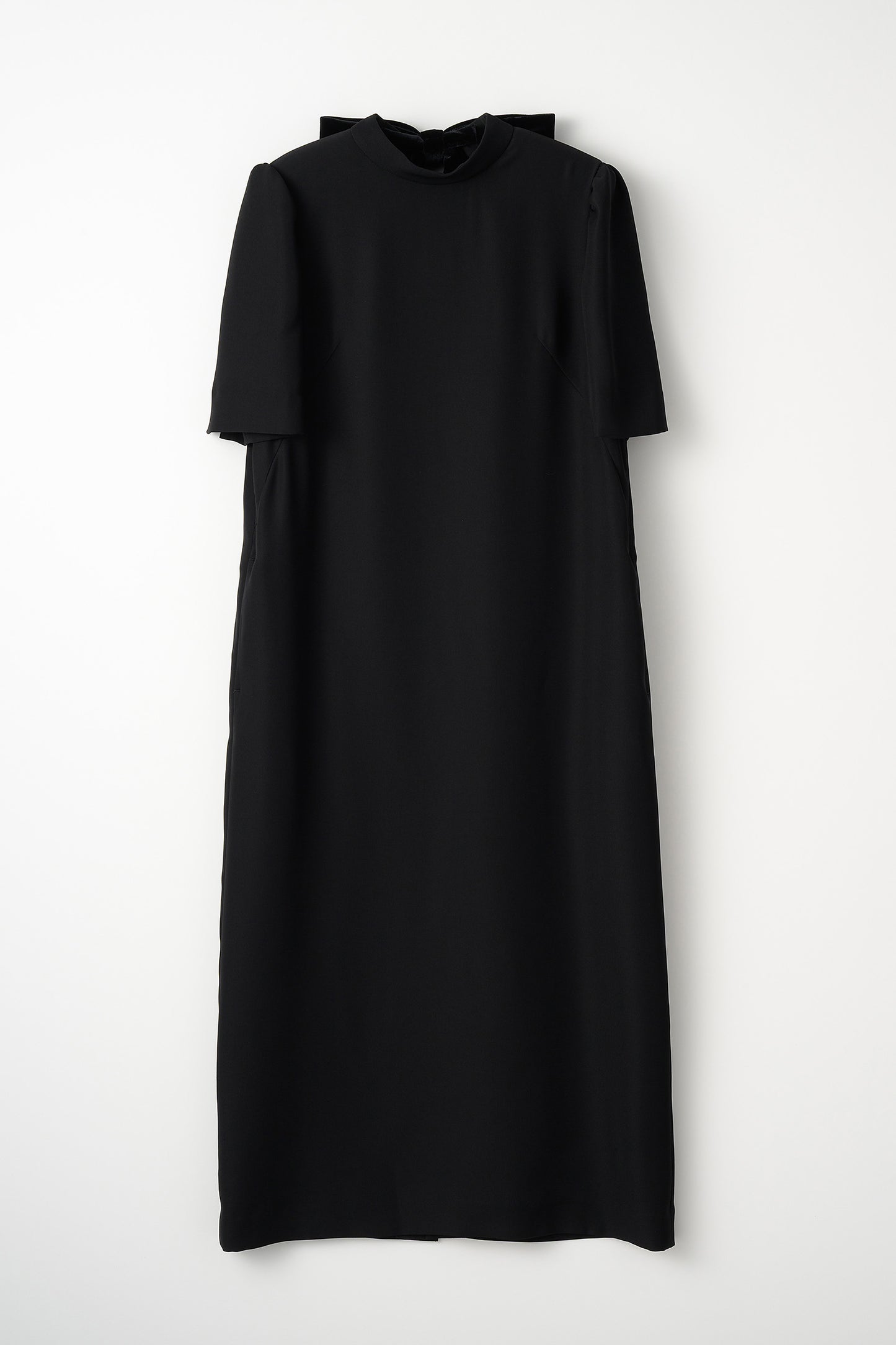 3pattern ribbon dress(Black)