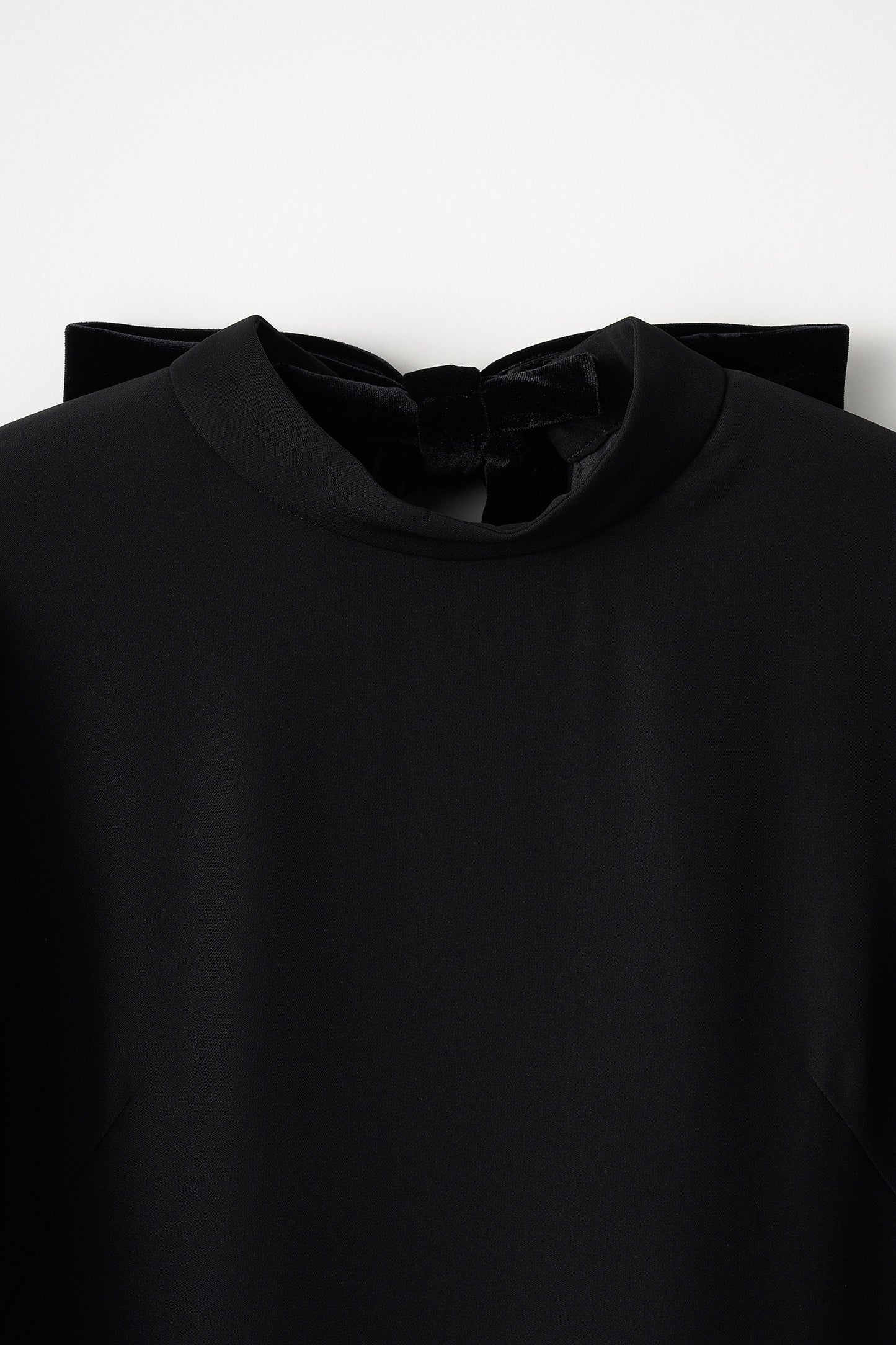 3pattern ribbon dress(Black)