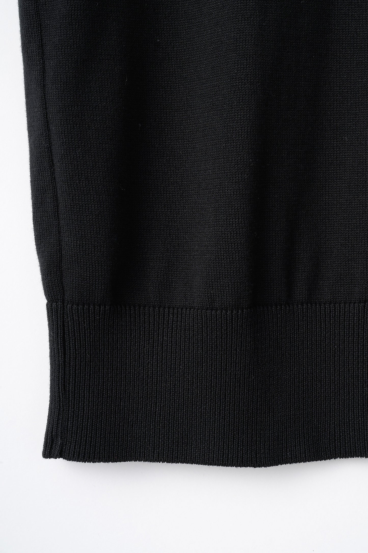 Bowtie rib ensemble knit(Black)