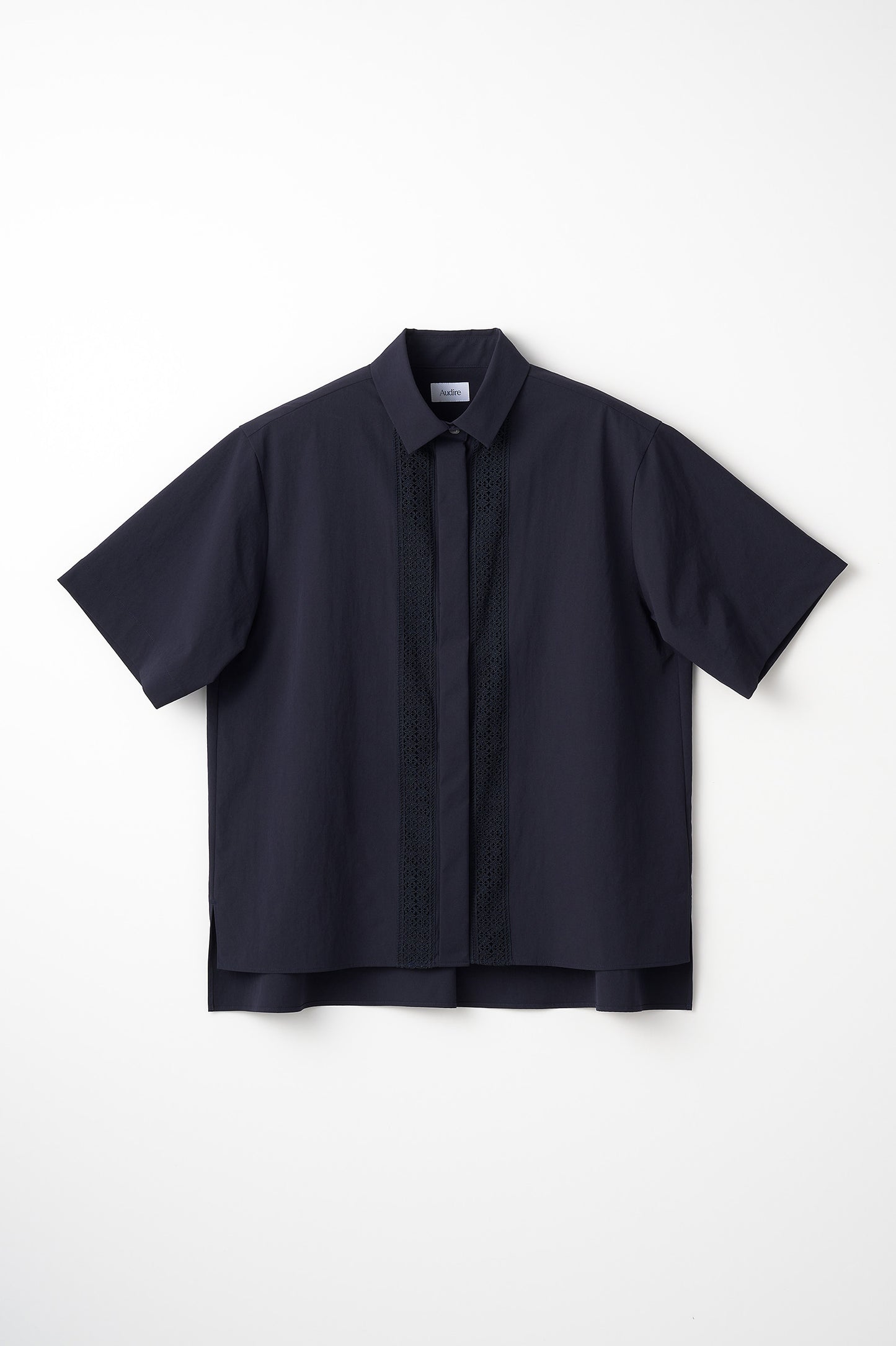 Casual date shirt(Navy)