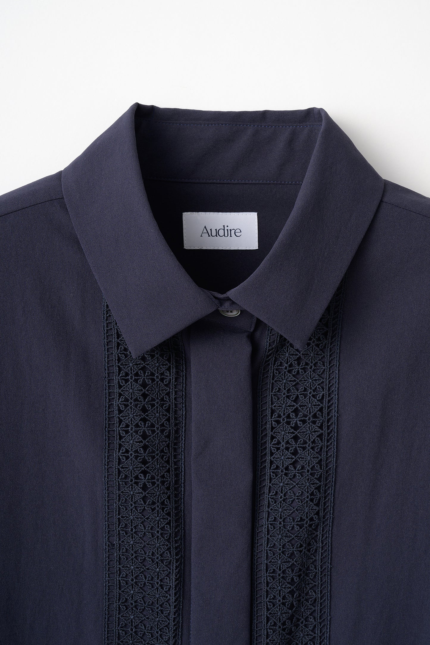 Casual date shirt(Navy)