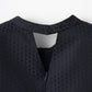 Blooming jacquard tops(Navy)