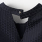 Blooming jacquard tops(Navy)