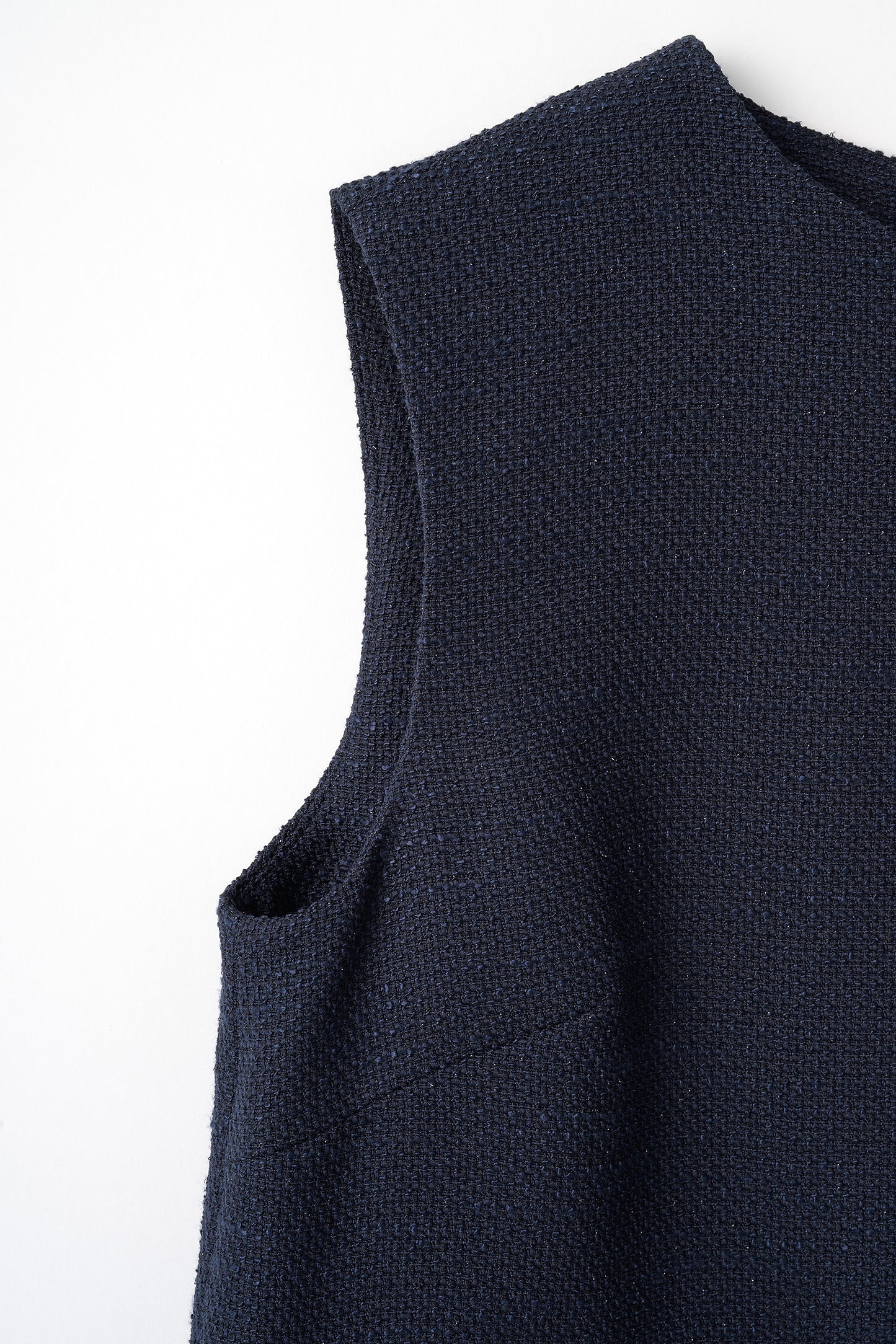 London tweed dress(Navy)