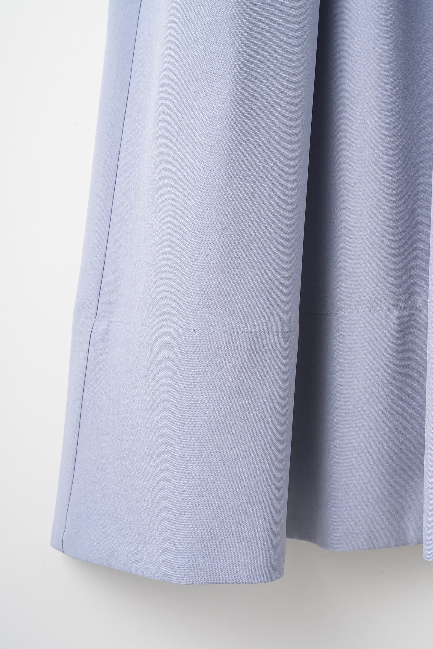 Shirring shirt dress(Blue gray)