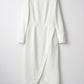 Tulip hem dress (Ivory)