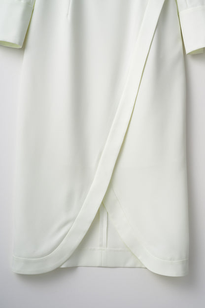 Tulip hem dress (Ivory)