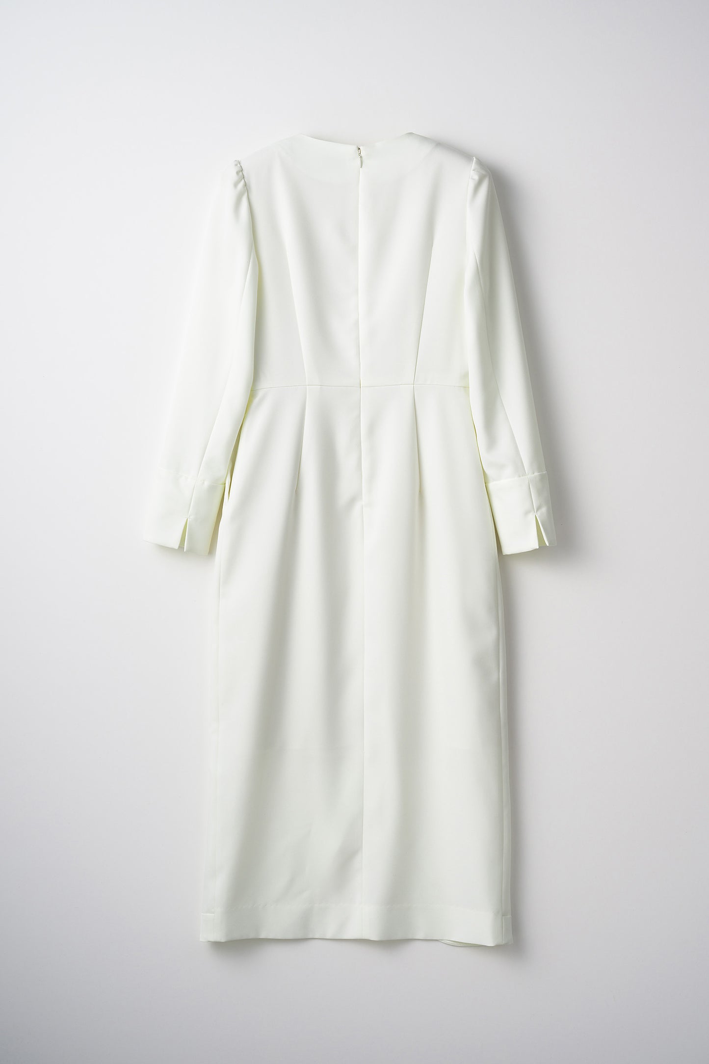 Tulip hem dress (Ivory)