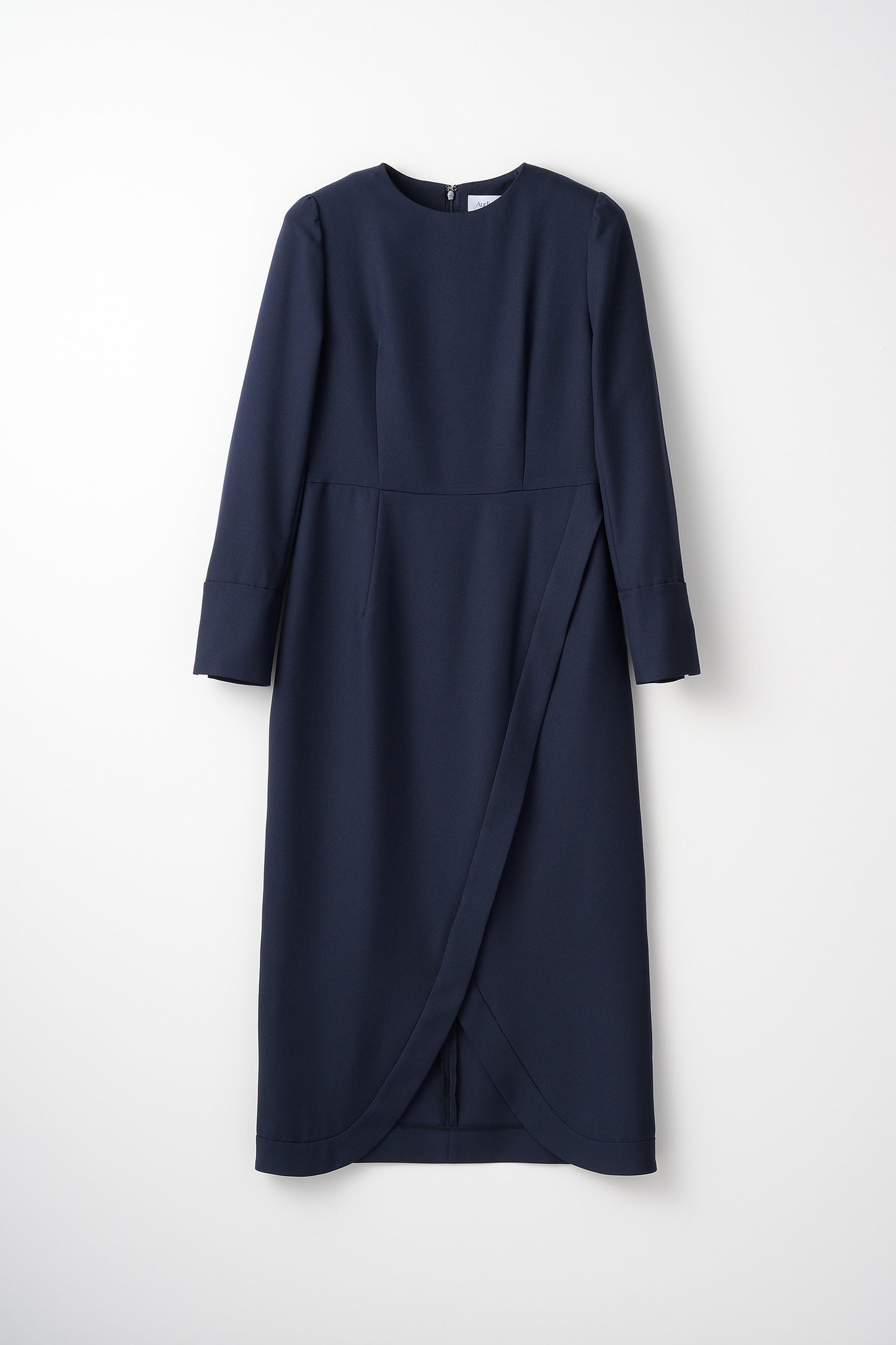 Tulip hem dress (Navy)