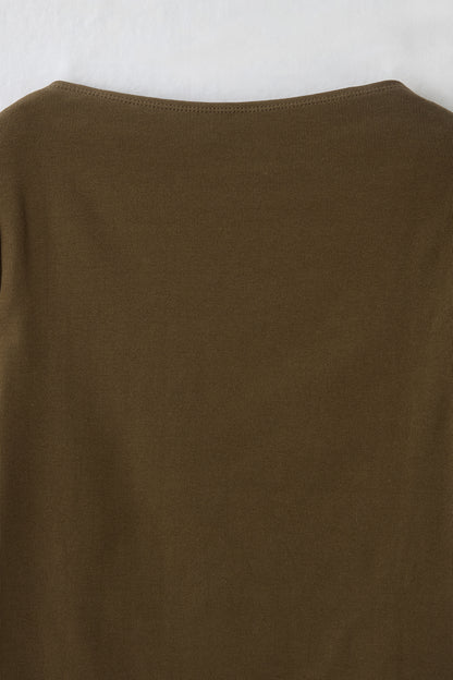 Cream frill tops（Khaki）