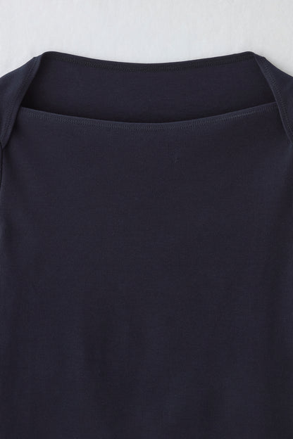Cream frill tops（Navy）