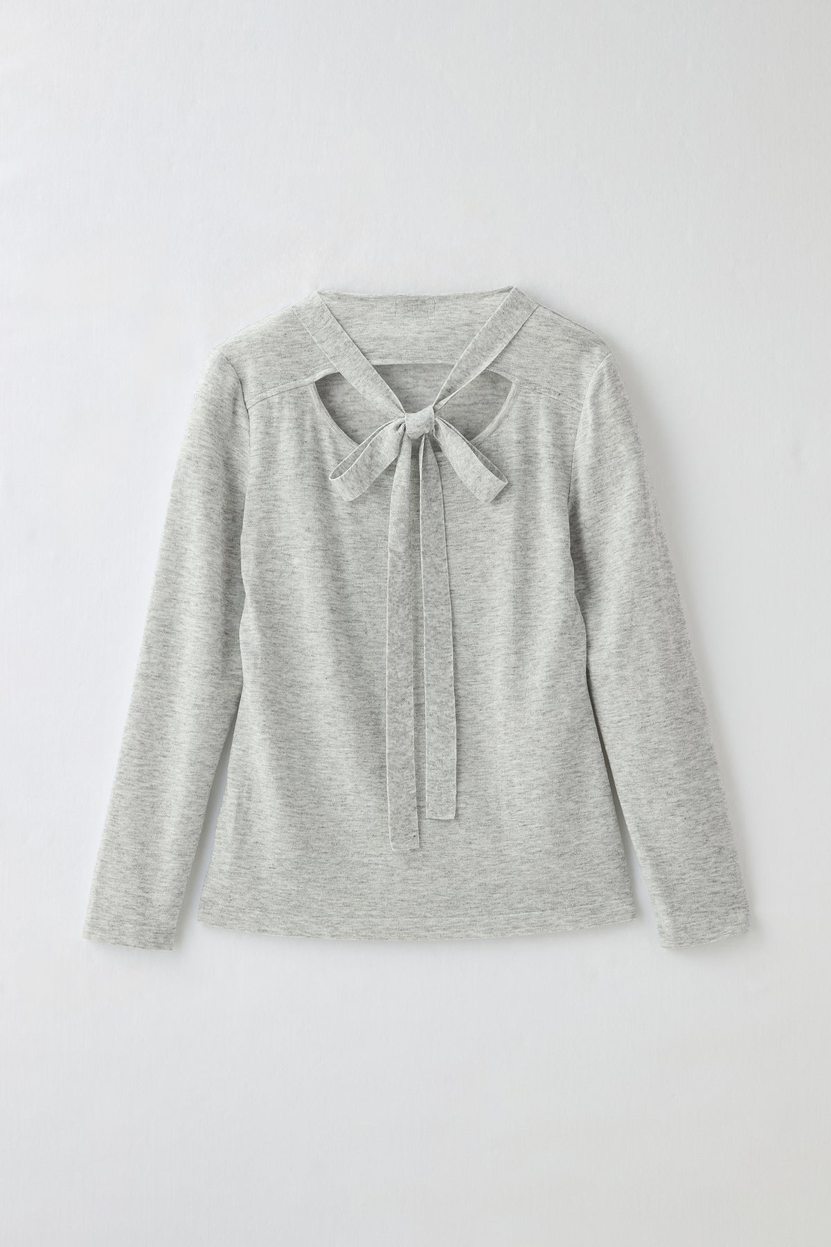 Secret ribbon knit（Gray）